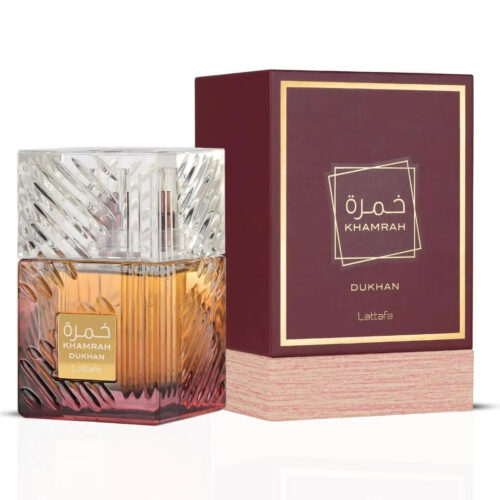 Lattafa Khamrah - Vanilla, Warm Spicy, Amber, Cinnamon - Eau de Parfum Long-Lasting Fragrance for Unisex, 3.40 Ounce _ 100 ml