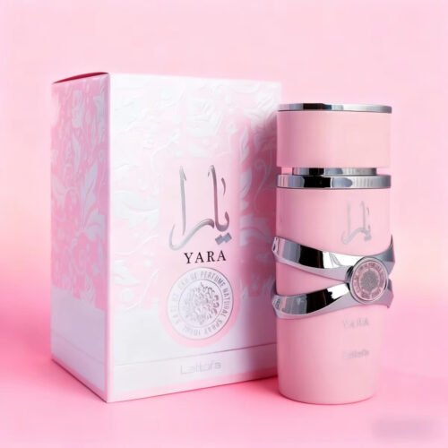 Lattafa Yara - Vanilla, Gourmand, Fruity, Floral - Eau de Parfum Long-Lasting Fragrance for Women, 3.40 Ounce _ 100 ml